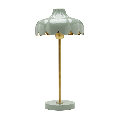 Wells bordslampa - Grn/guld 50cm i gruppen Bord-Golv / Bordslampor hos Ljusihem.se (2835013-PR)