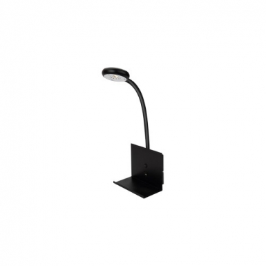 ZET snglampa med USB laddare, svart i gruppen Vggbelysning / Vgglampor hos Ljusihem.se (60921-15-AN)