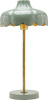 Wells bordslampa - Grn/guld 50cm